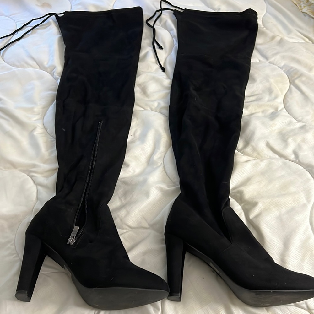 Thigh high boots